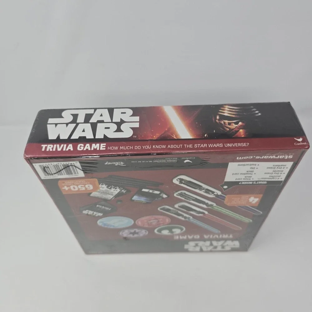 Star Wars Trivia‎ Game - 650 Questions New and Sealed (2-4 Players)Top Trumps